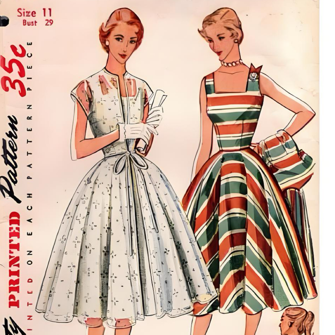 Vintage古着复古衬衣半裙