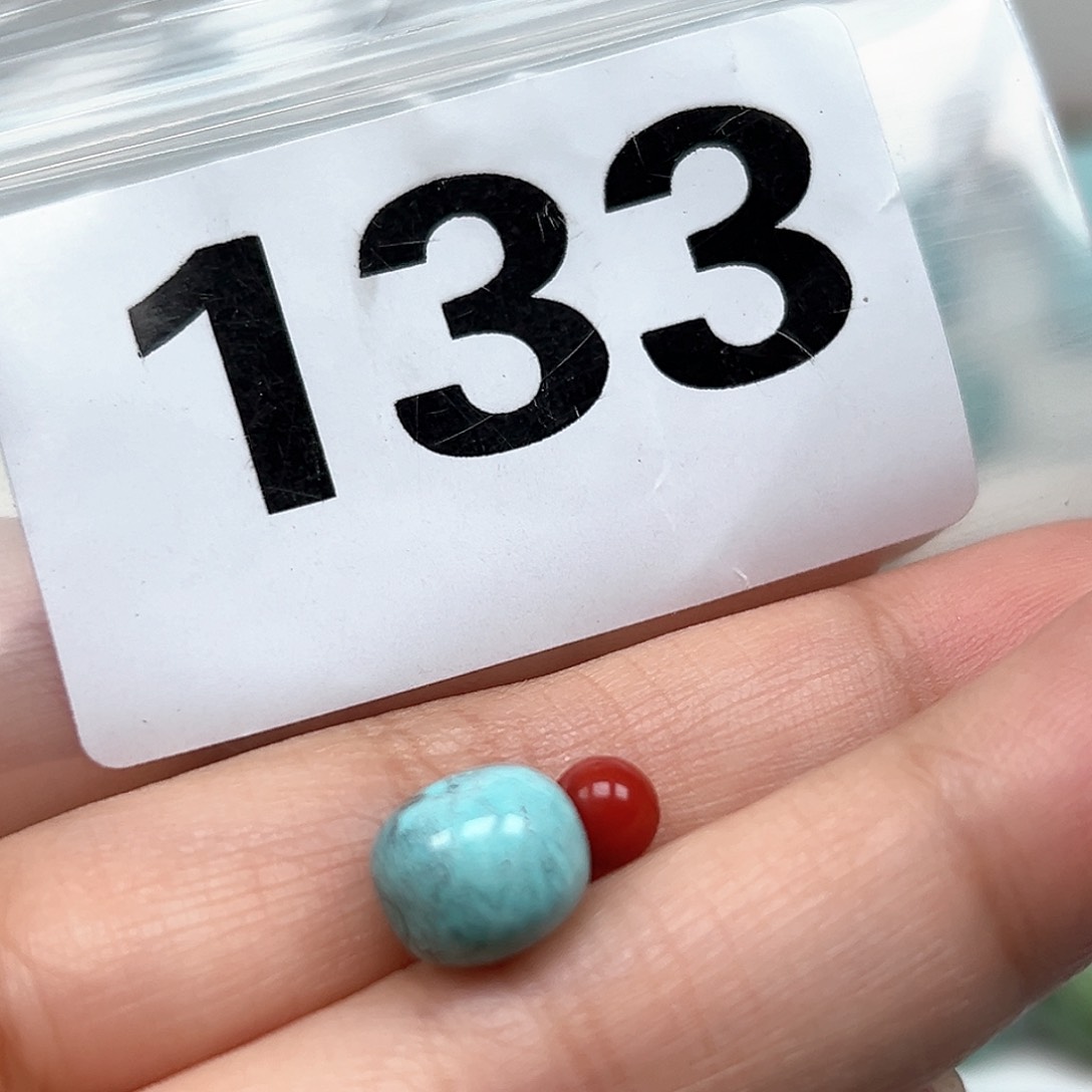 南红玛瑙颈饰未镶嵌