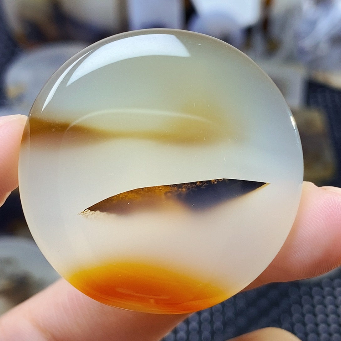 未镶嵌玛瑙/玉髓珠宝半成品