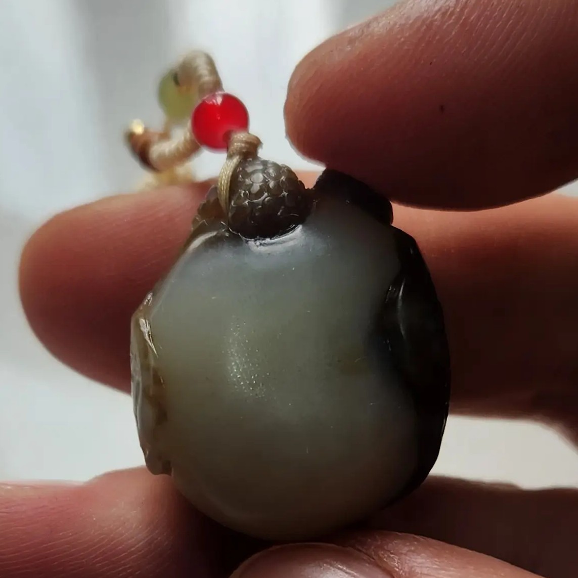 非金属仿水晶吊坠 随形荔枝玉坠配饰时尚挂坠饰品