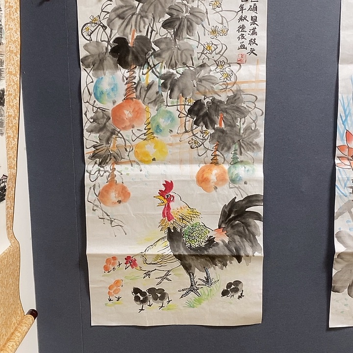国画王德俊50.100手绘画芯