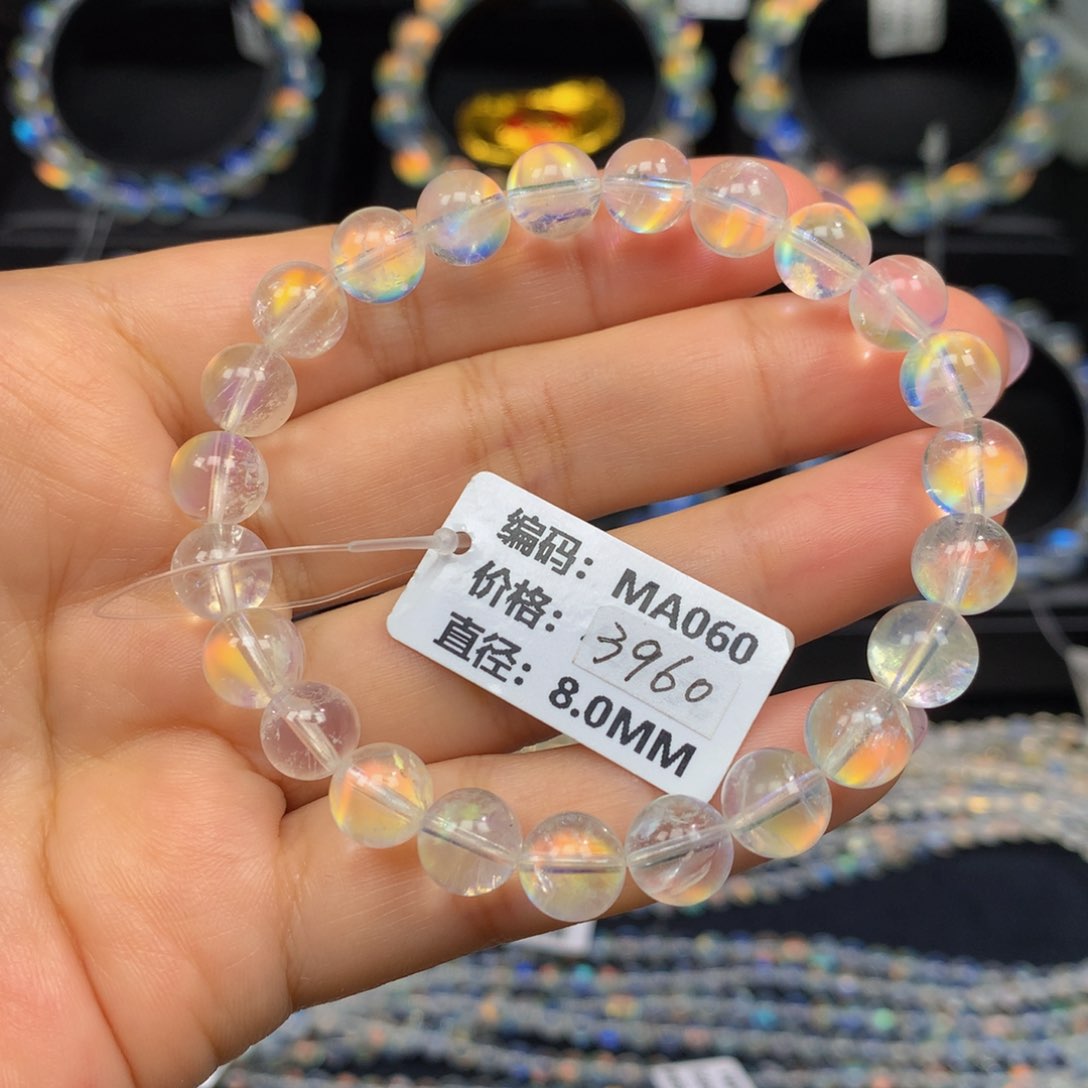 月光石手链未镶嵌MA060#8.0mm