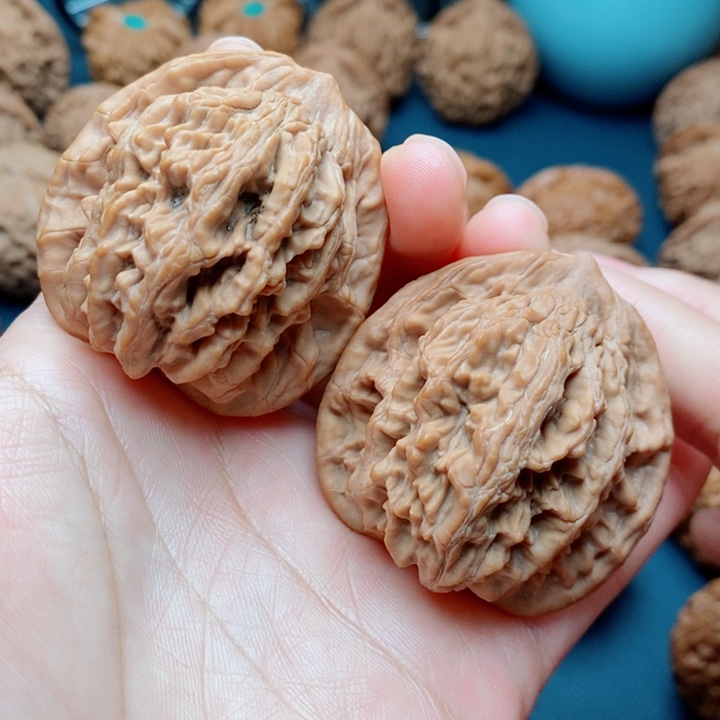 把件文玩核桃麦虎44全品