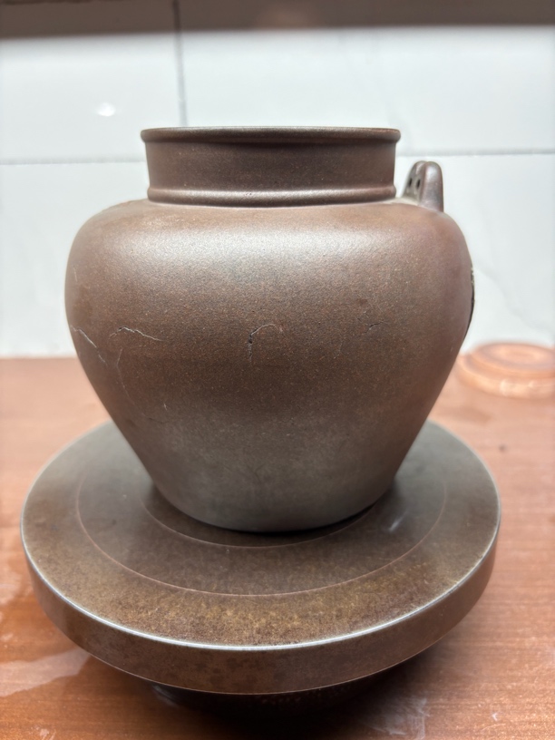 紫砂壶标本，全手工制作，年代不详，具体见图