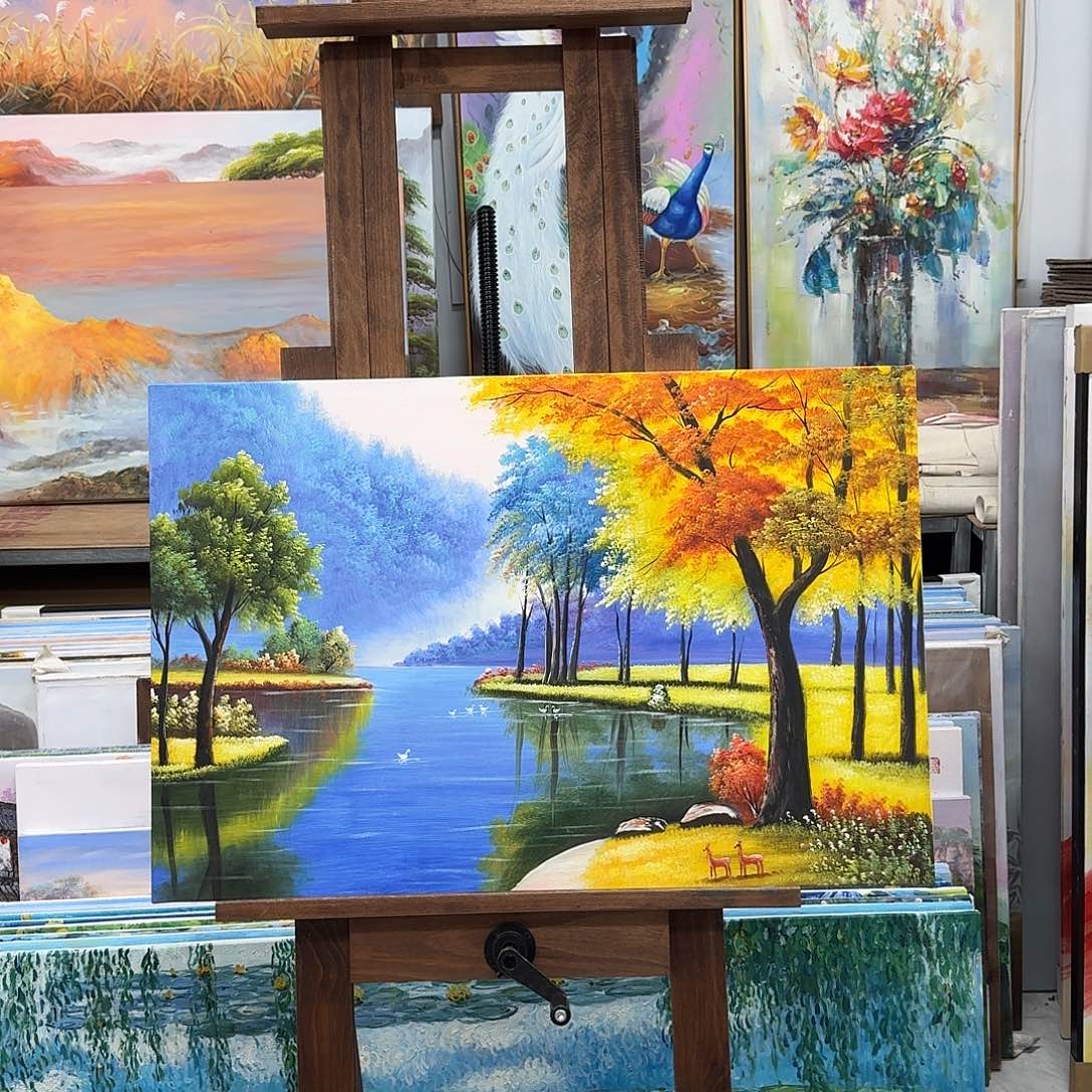 油画6090油画作品展作品展作品集展