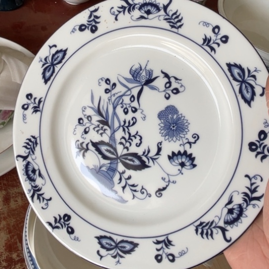 瓷片陶瓷8英寸平盘红叶