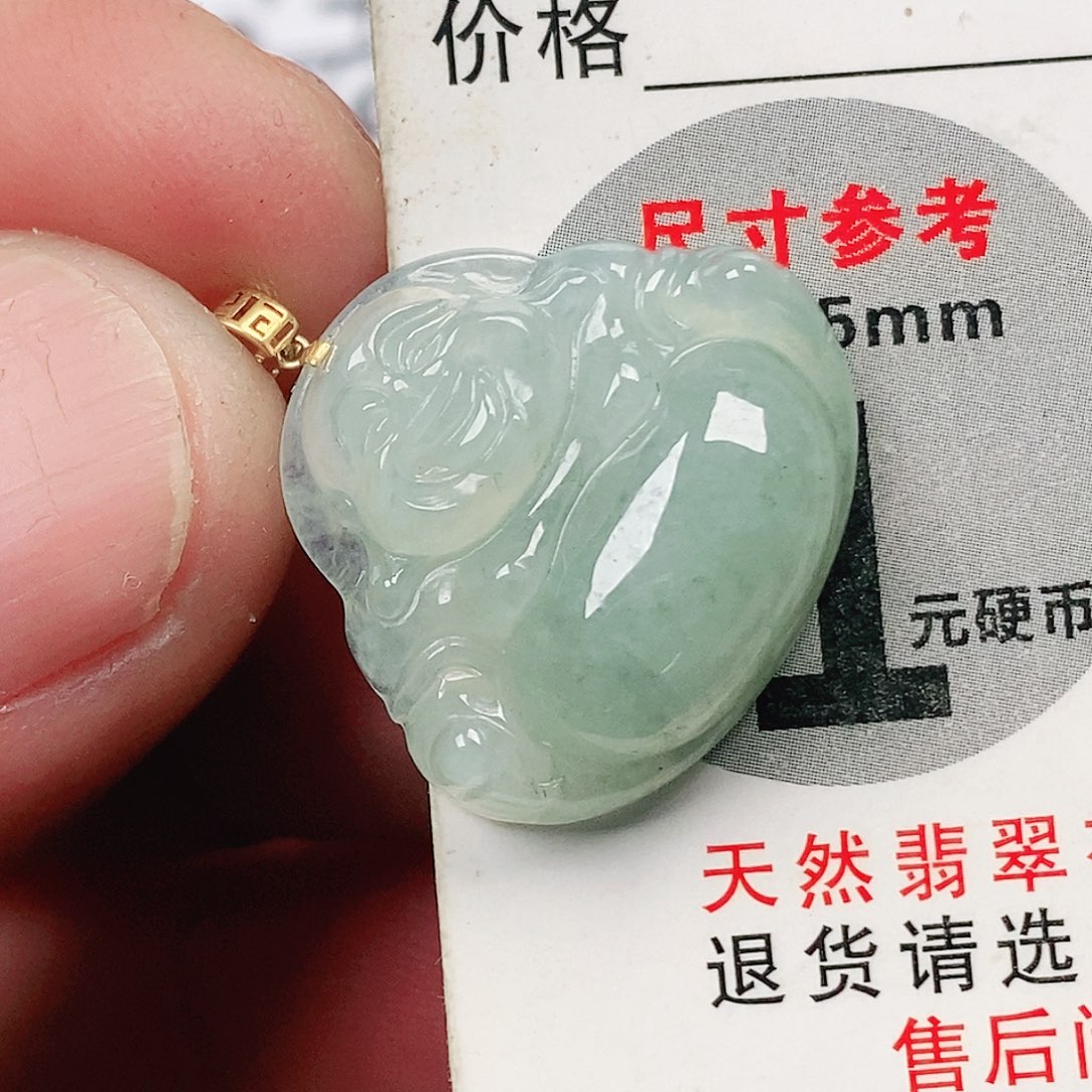 翡翠吊坠(不含链)未镶嵌