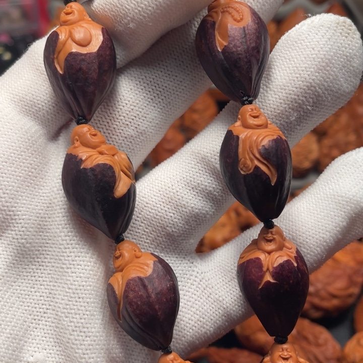 【闪购商品】橄榄核手串/手链包衣弥勒