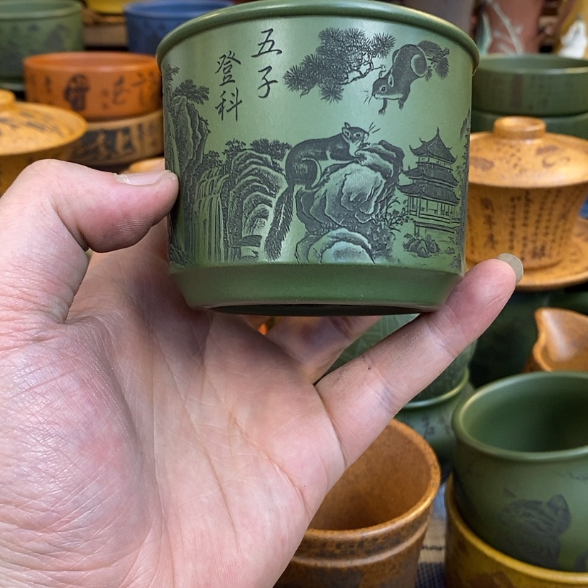 【闪购商品】紫砂杯子宜兴全手工紫砂杯