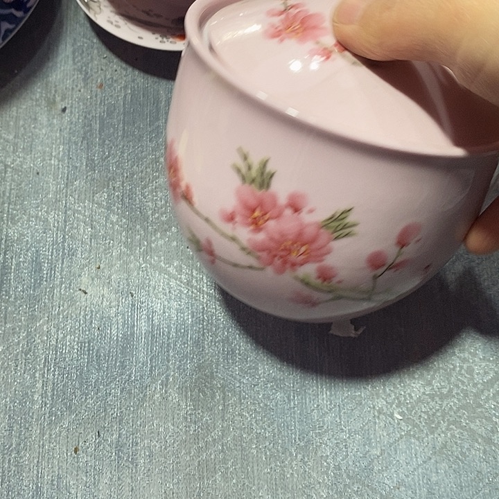其他陶红稀土桃花猪油罐