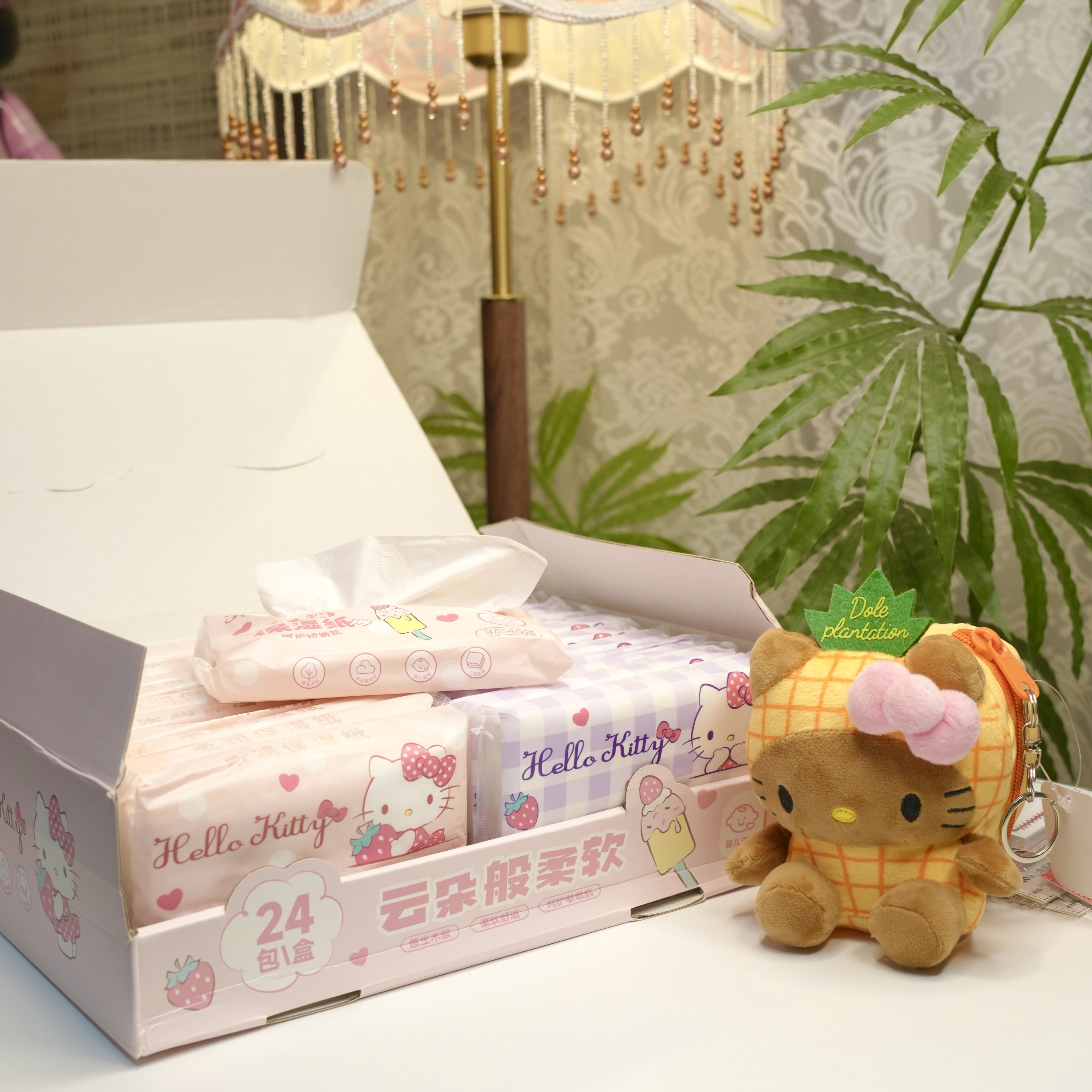 三丽鸥正版授权保湿纸