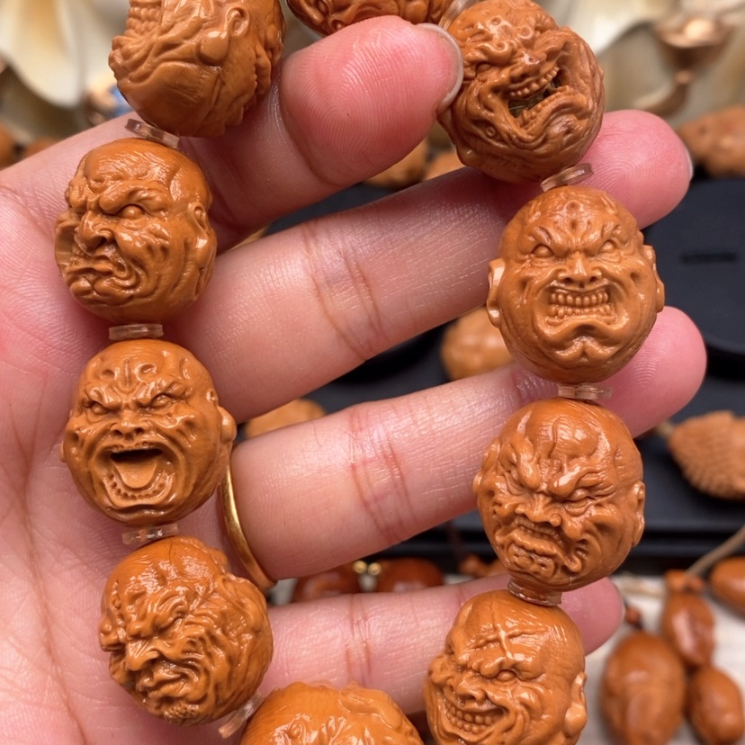 【闪购商品】橄榄核吊坠橄榄手工雕刻工艺