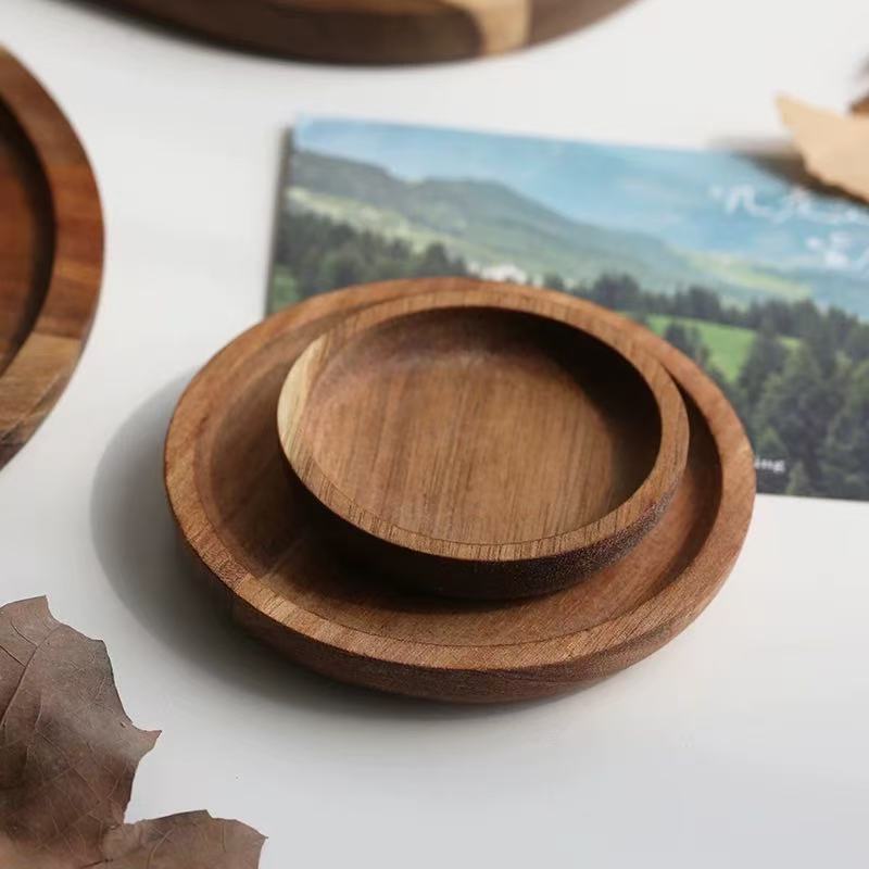 沐沐的房间创意家用木质小托盘摆件