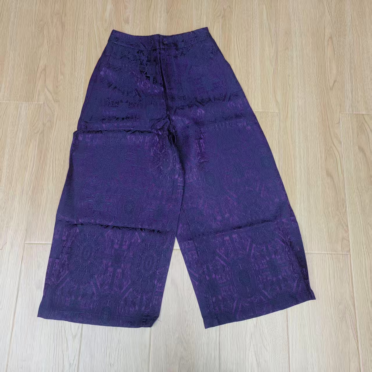 【南油玲姐】紫色休闲裤K7793