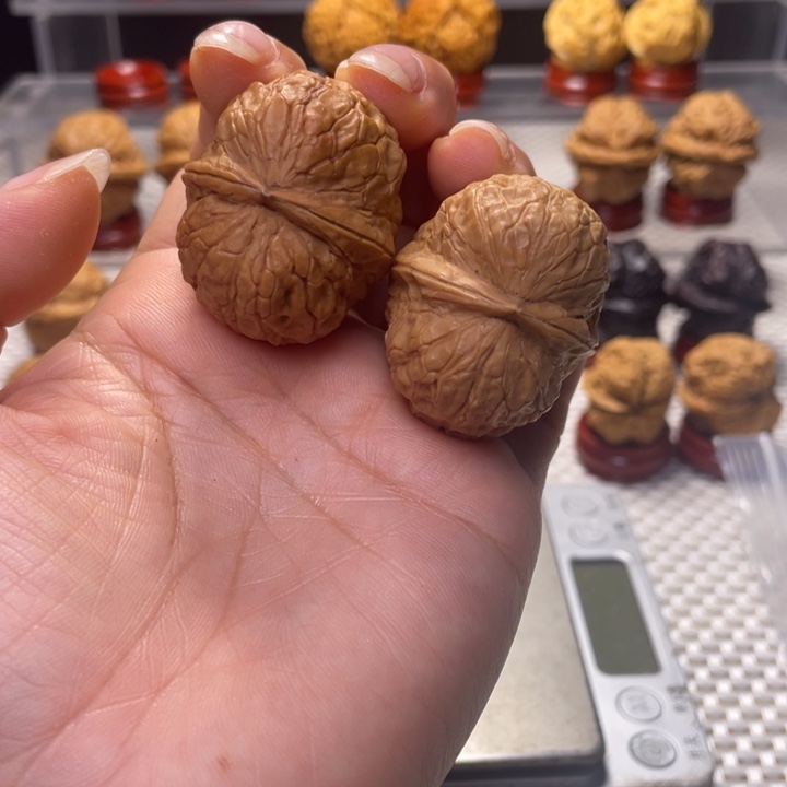 文玩核桃把件11元宝