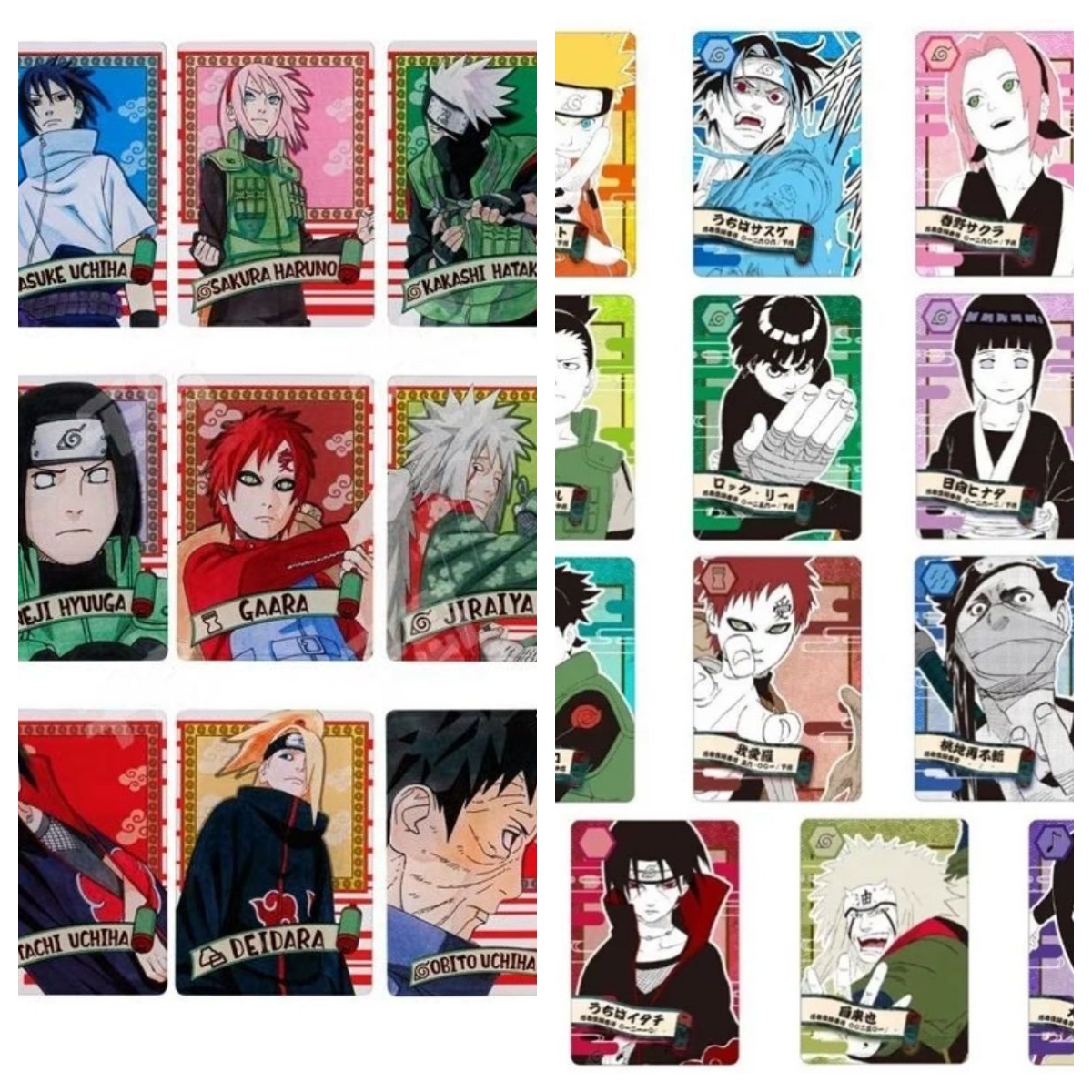 【正版日谷】火影忍者js原画数据卡第一弹/第二弹