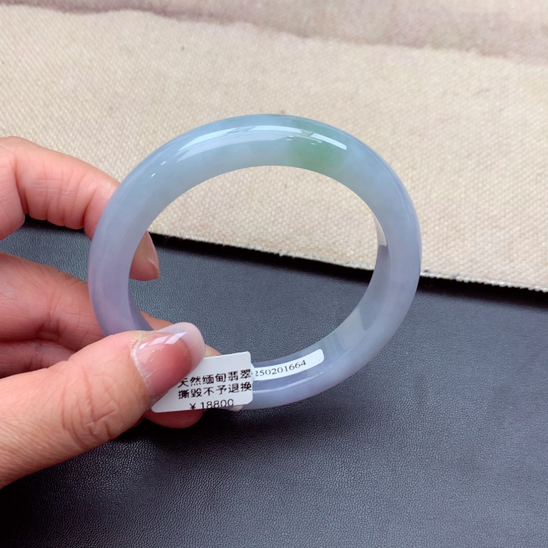 翡翠手镯未镶嵌缅甸翡翠手镯