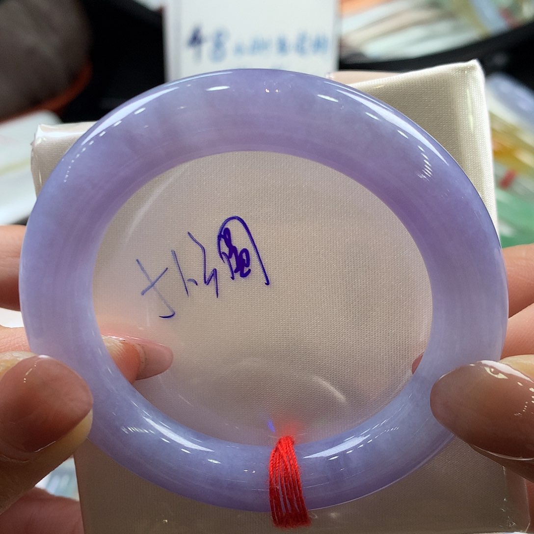翡翠未镶嵌手镯51.3圆