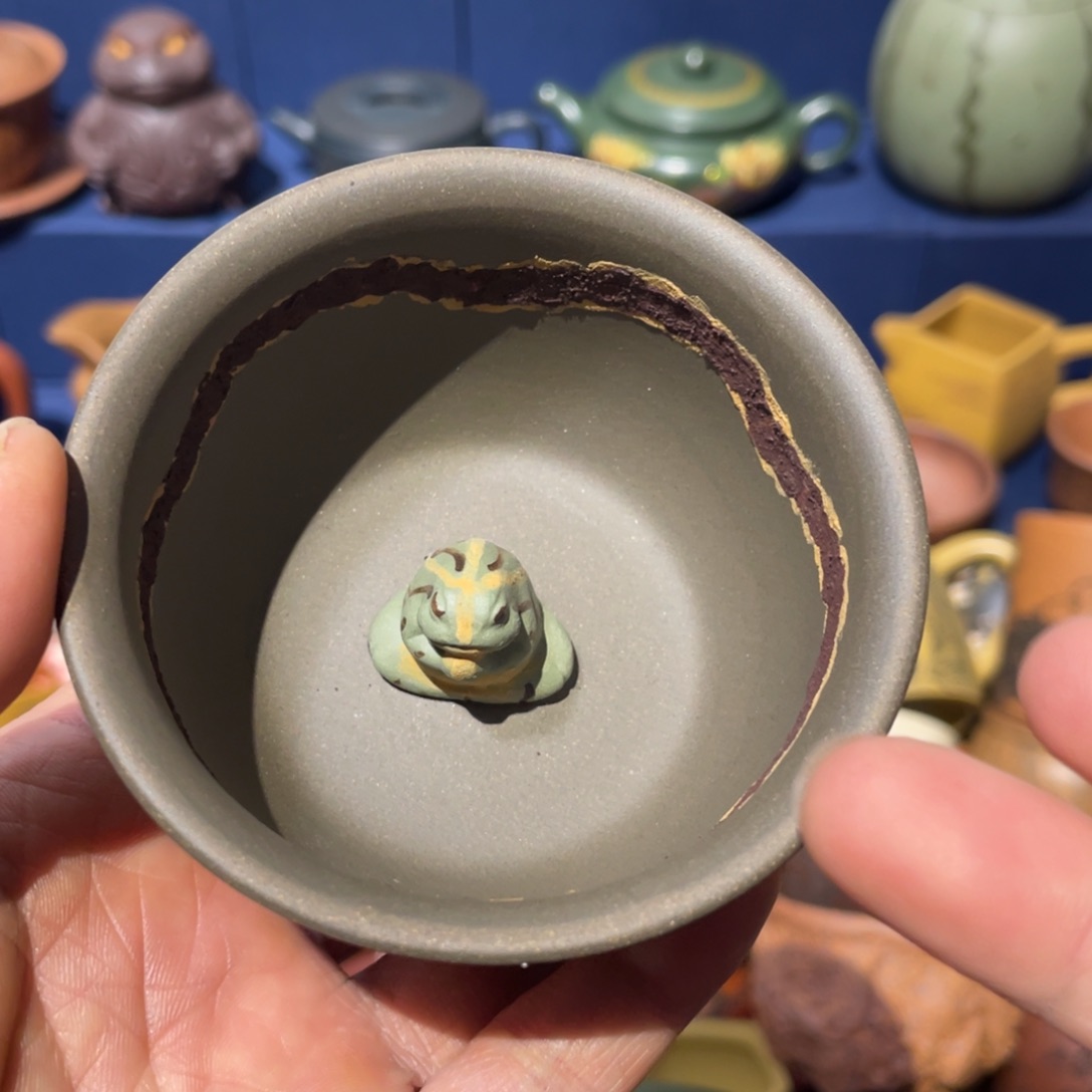 原矿紫砂手工主人杯