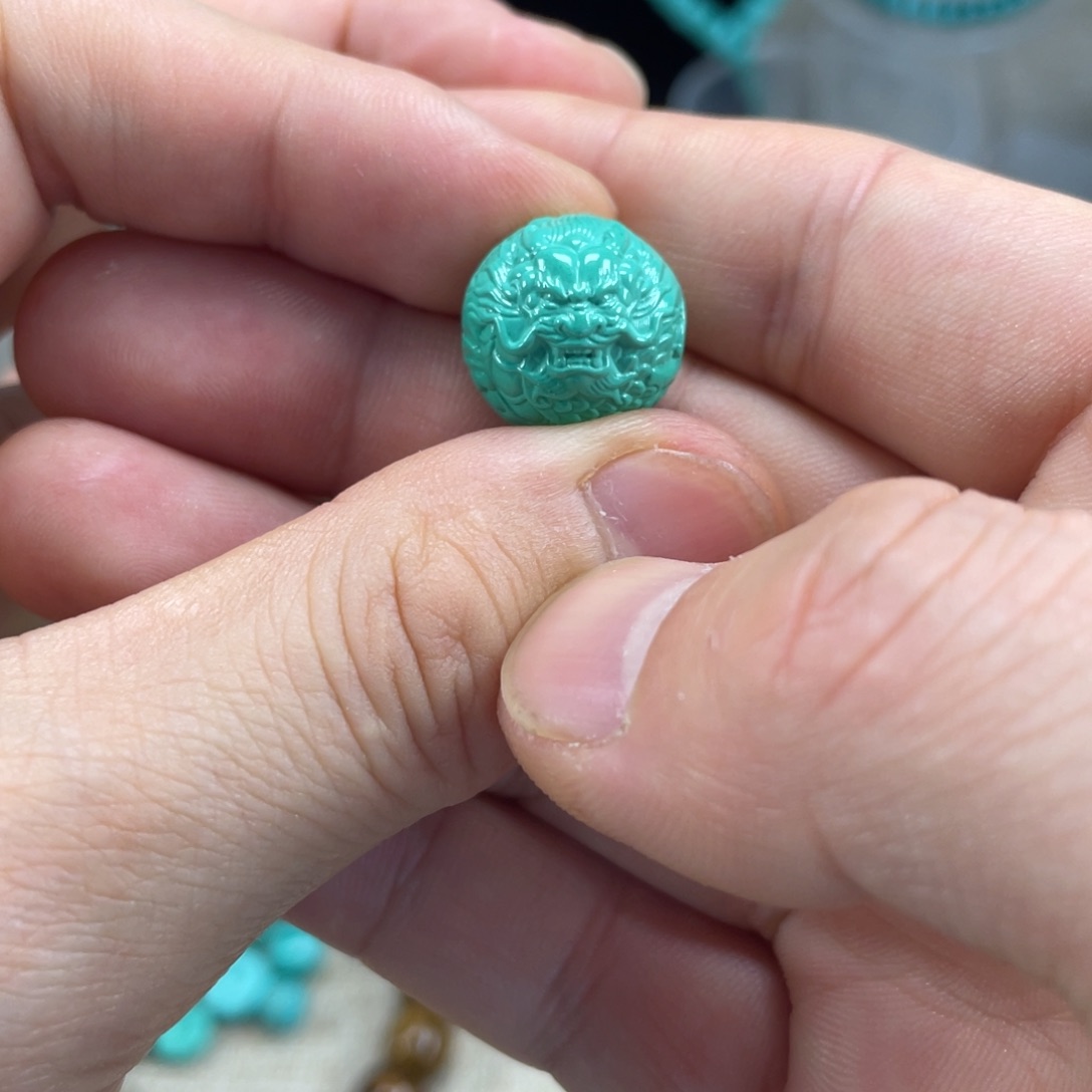 原生态湖北矿小配饰，直径15