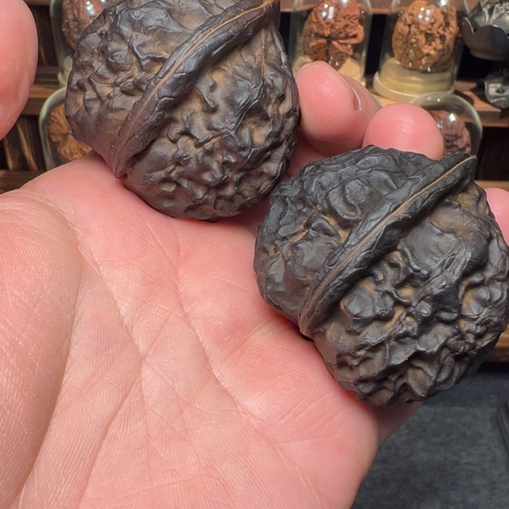 文玩核桃把件玄武48mm