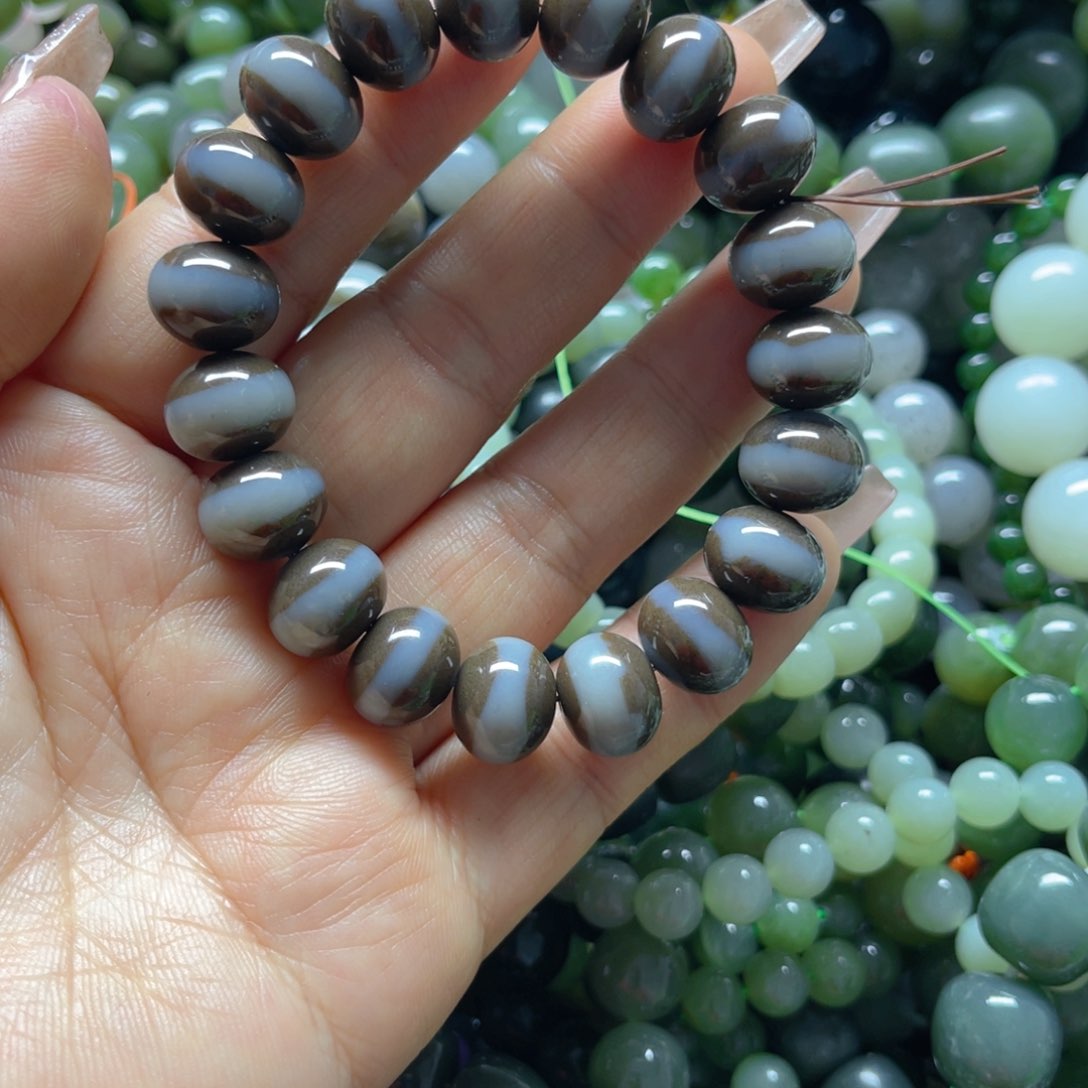 和田玉手链未镶嵌