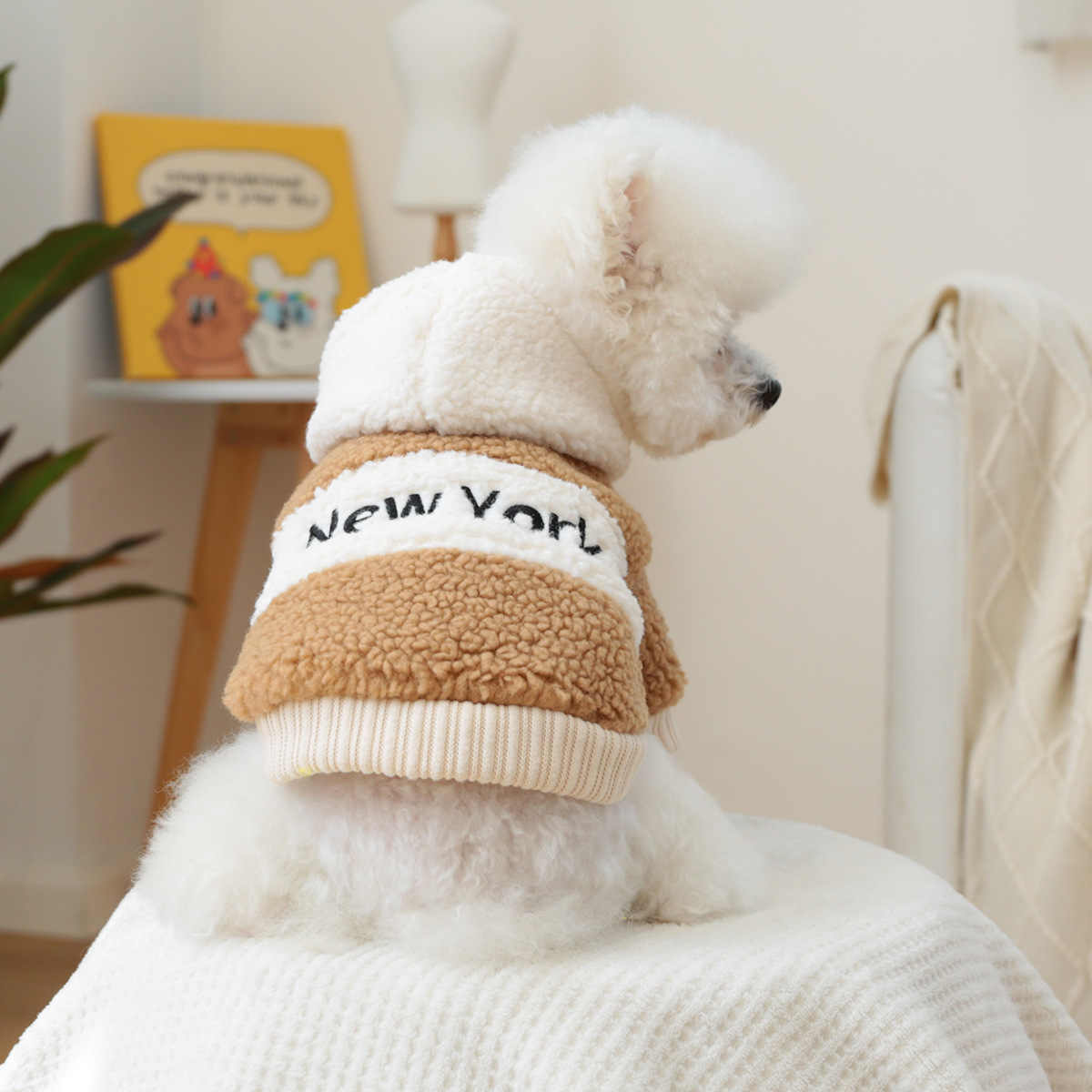 现货爆款宠物小狗狗猫咪衣服源头工厂秋冬新款加厚羔羔绒卫衣