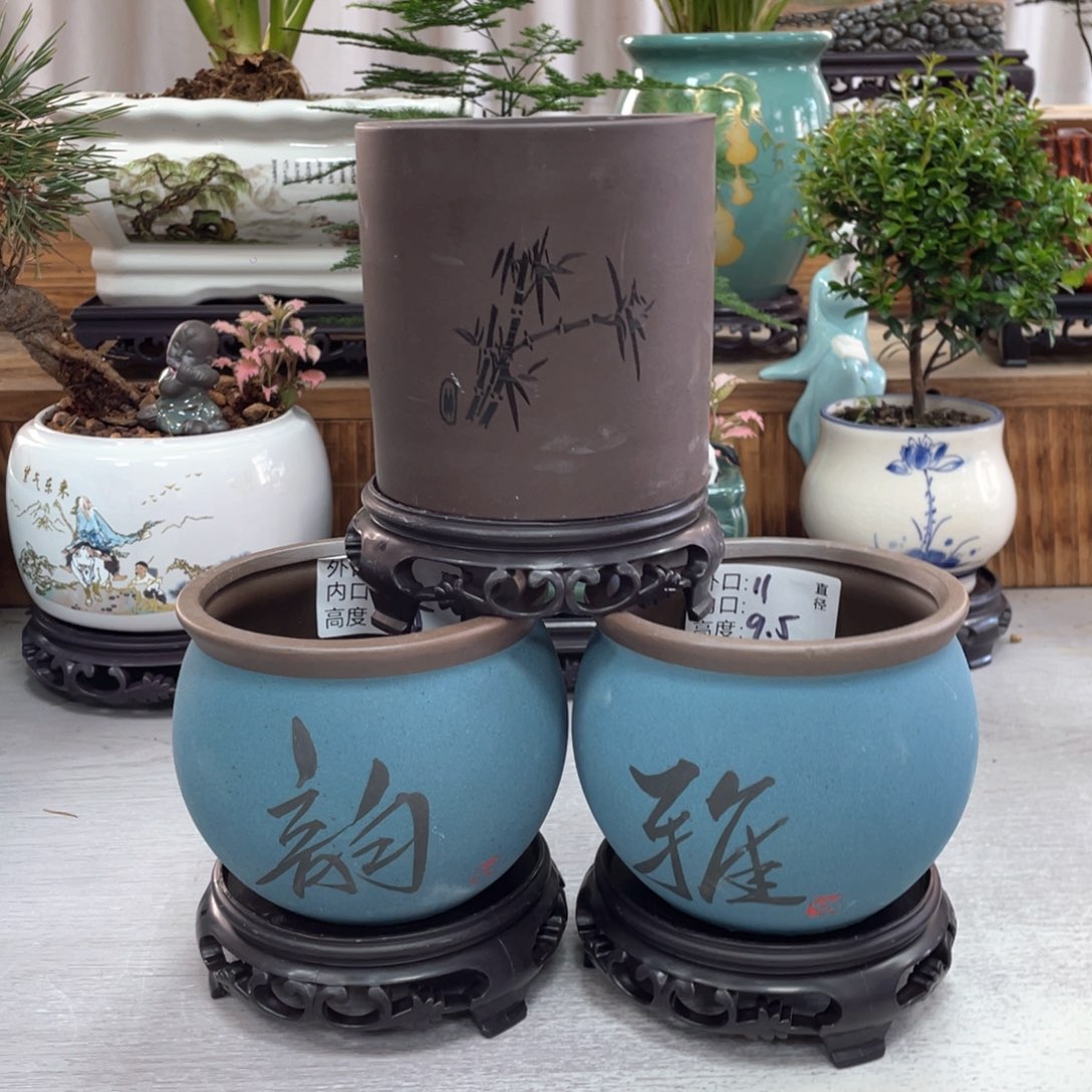 陶瓷花盆抢购紫砂