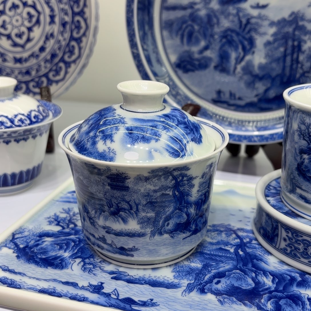 酷***瑞景德镇陶瓷一件套