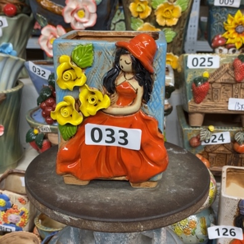 【闪购商品】红陶粗陶材质多肉花盆