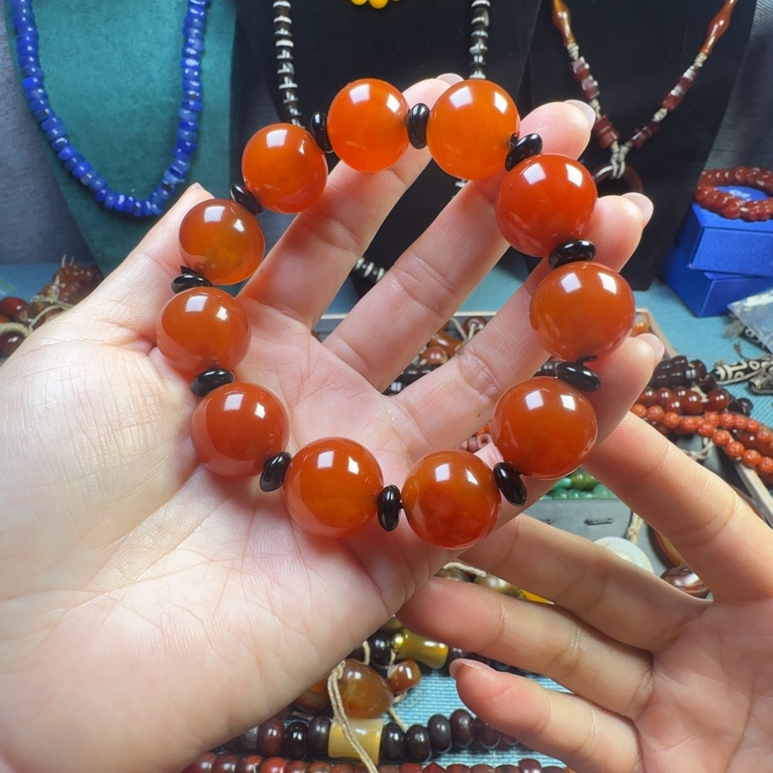 未镶嵌手串玛瑙/玉髓