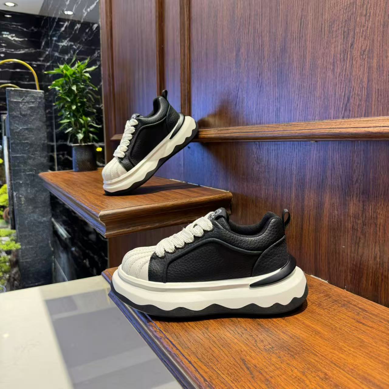 秋冬新款时尚百搭男士百搭时尚ins增高厚底舒适软底运动休闲鞋