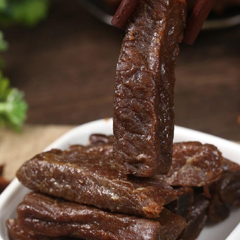 【小伊甄选】内蒙古特产正宗草原风干手撕牛肉干250克*2袋