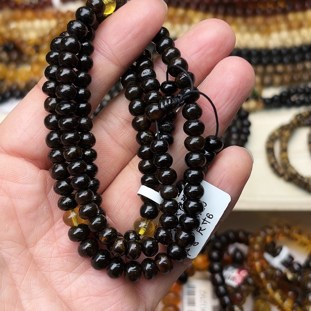 琥珀未镶嵌裸石六91125