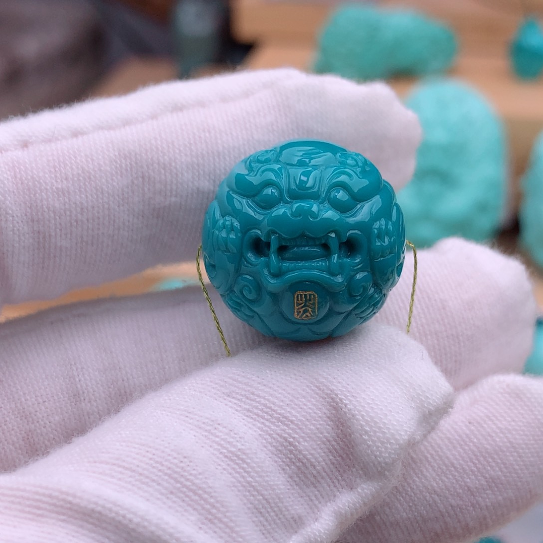 绿松石珠宝奇石未镶嵌