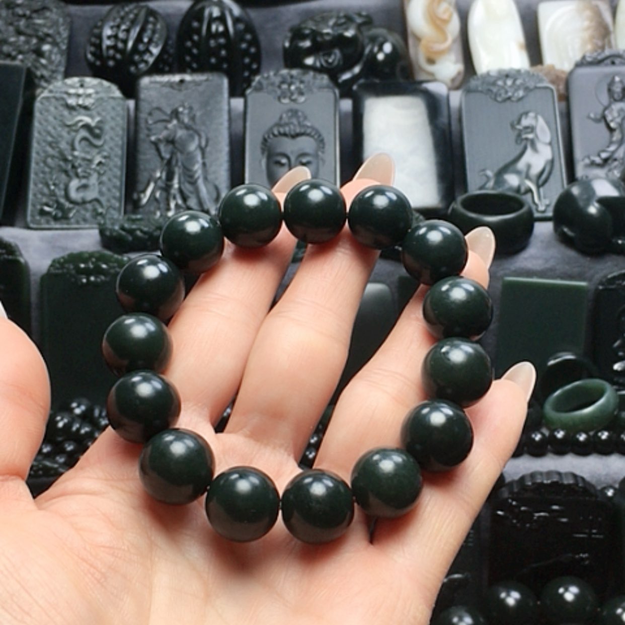 【闪购商品】和田玉手串未镶嵌