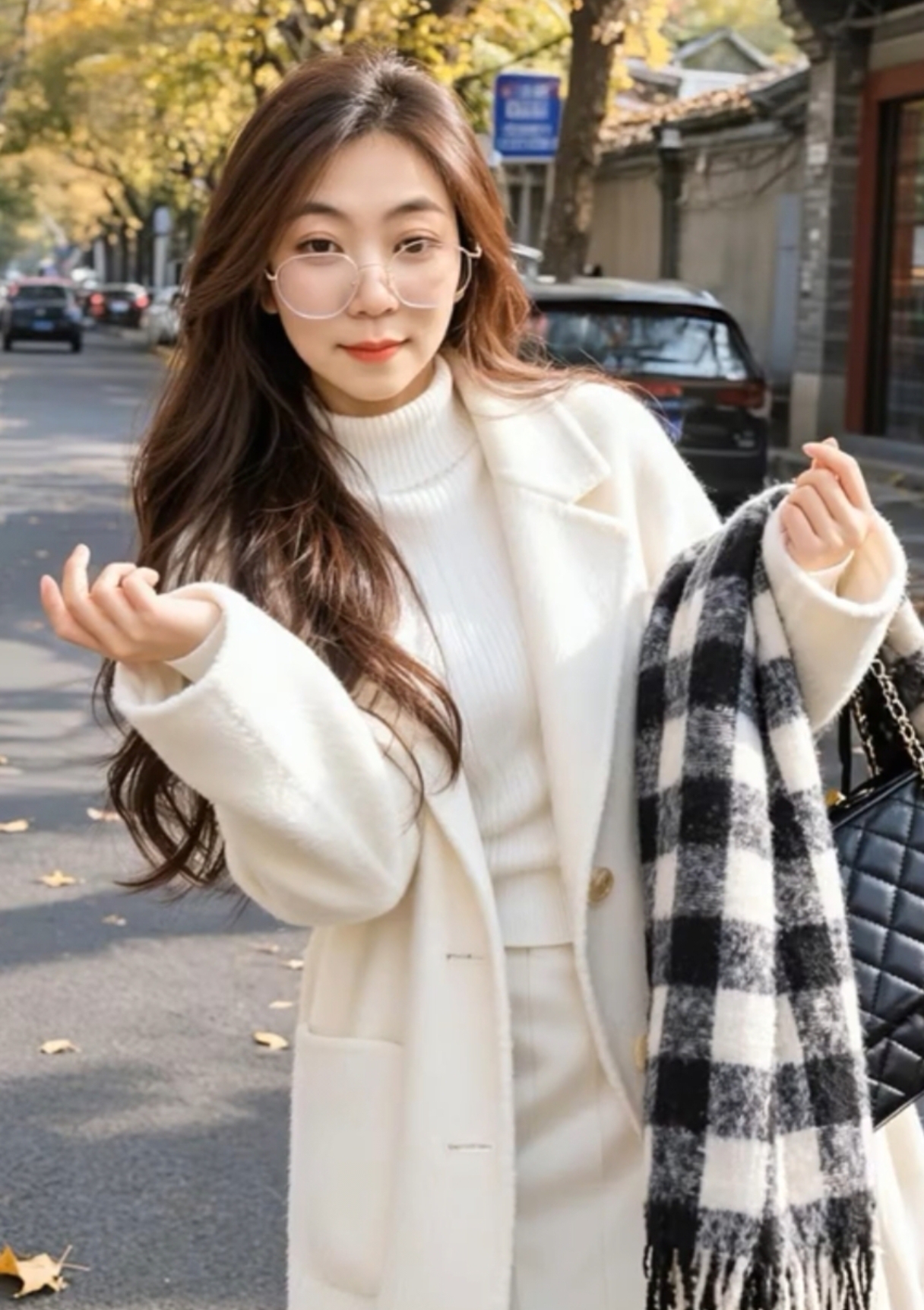 P511-520常规款针织女显瘦慵懒风针织衫衫百搭气质女装