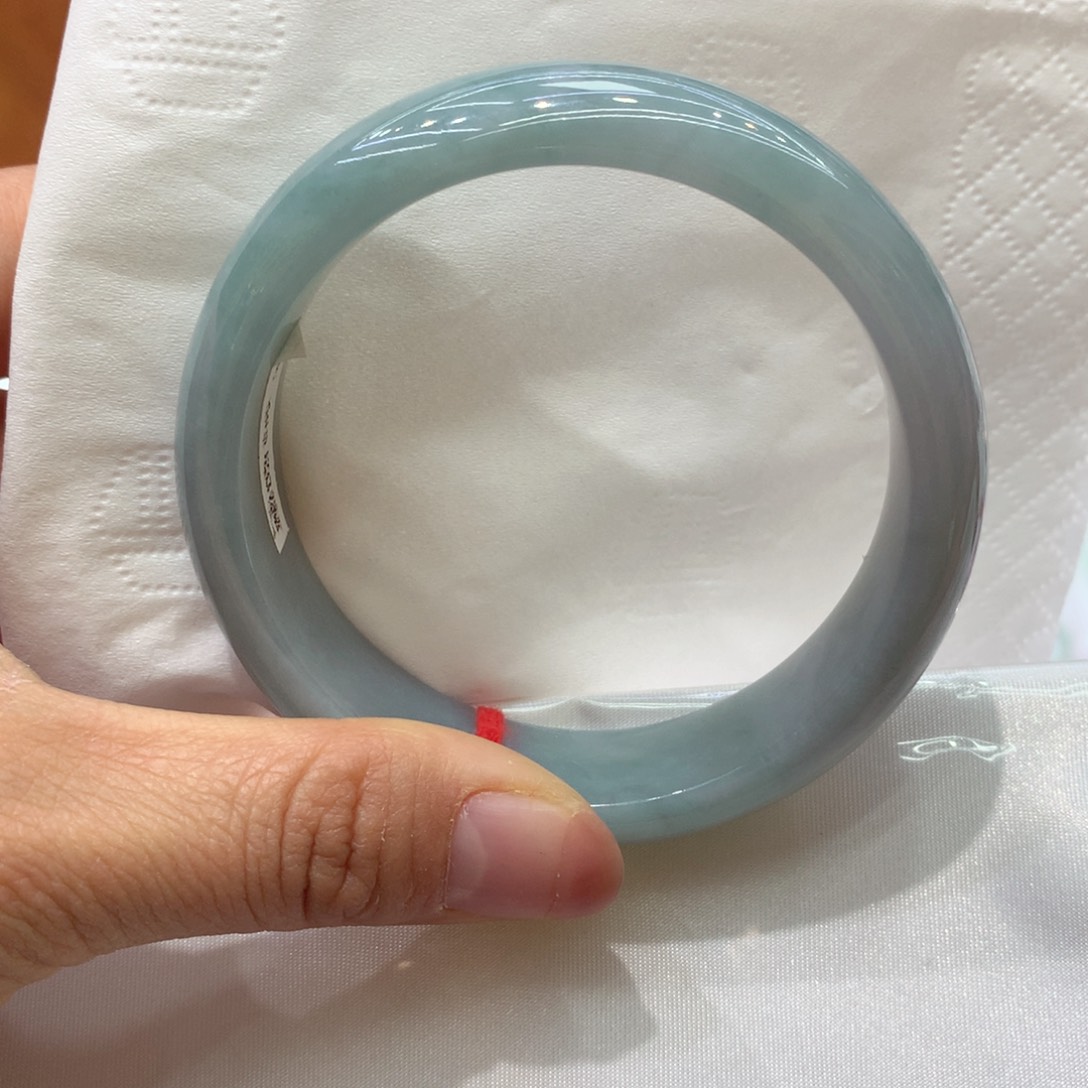 翡翠未镶嵌手镯纯天然缅甸翡翠007