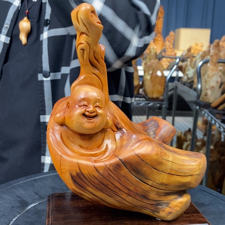 柏木（崖柏）随型摆件