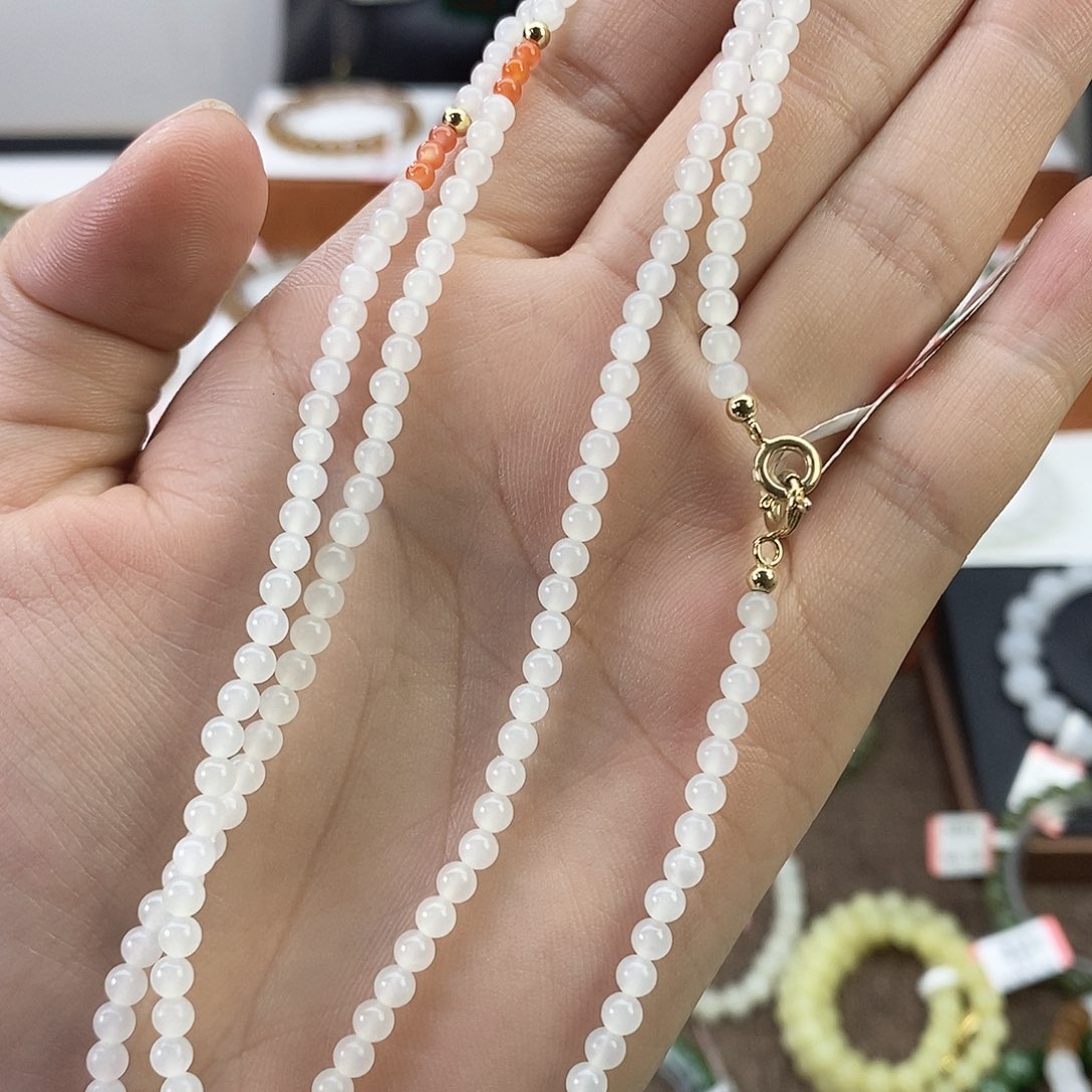 和田玉项链卡3未镶嵌