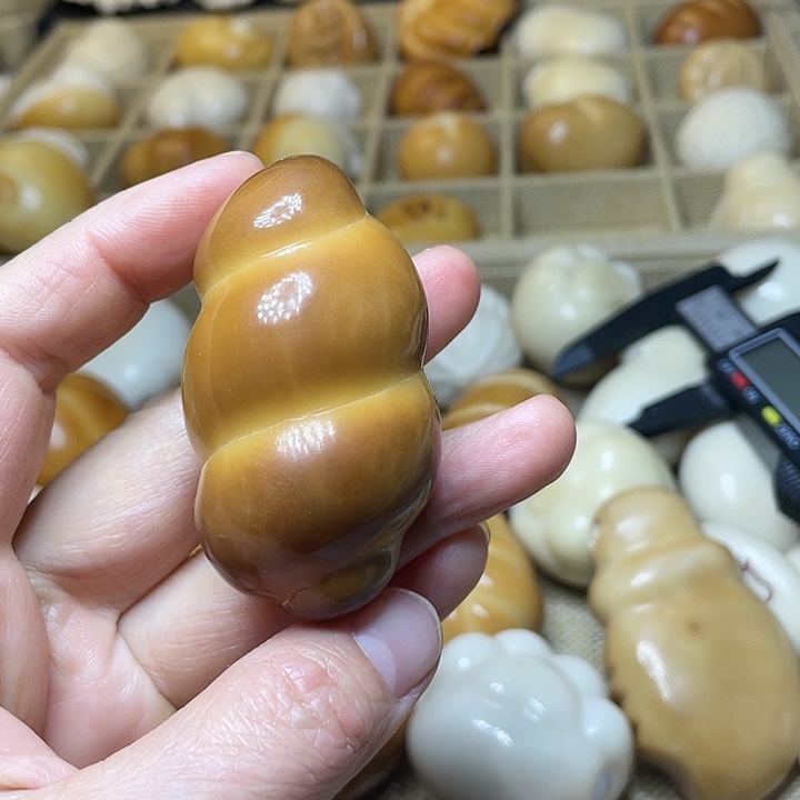 菩提根/象牙果吊坠麻花5932