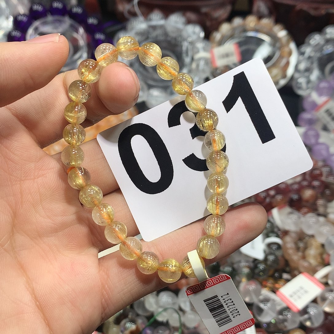 水晶手链未镶嵌天然