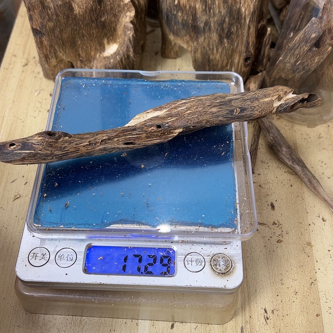 香料绿奇楠虫漏17克千里香