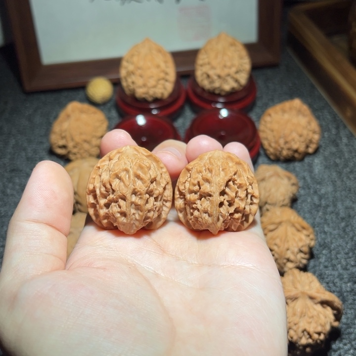 把件文玩核桃苹果手捻