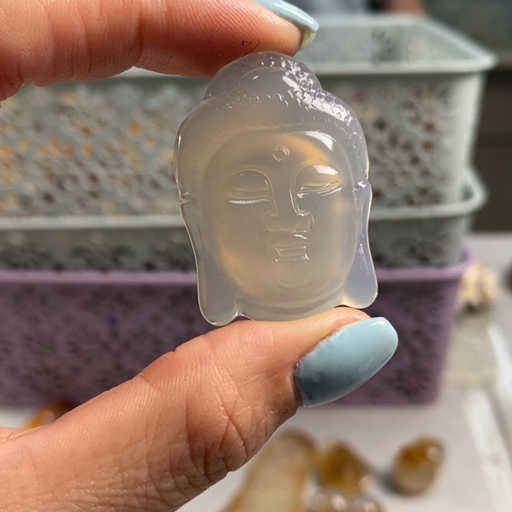 玛瑙/玉髓吊坠(不含链)未镶嵌