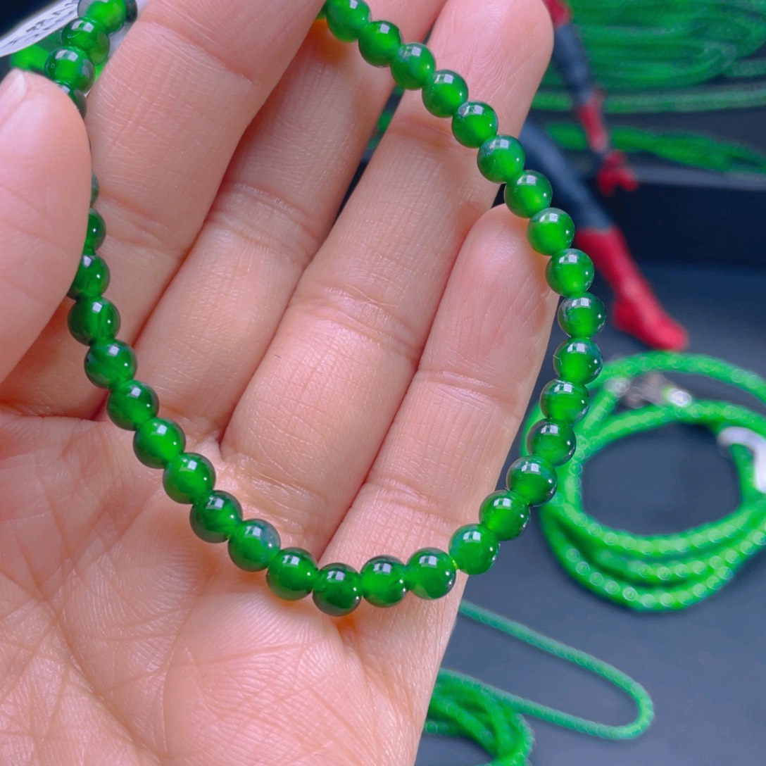 翡翠项链未镶嵌，1