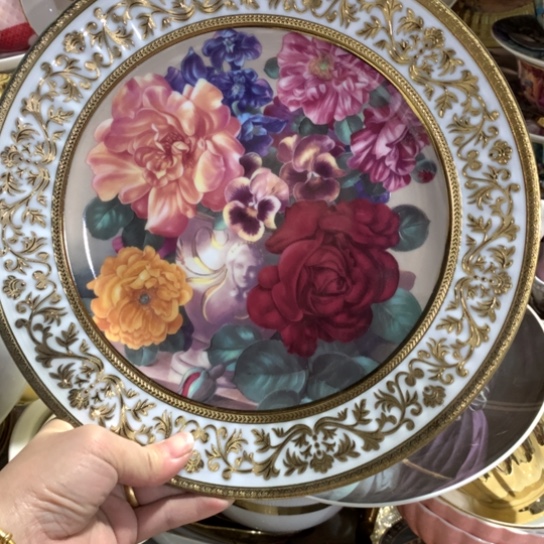 瓷片微瑕陶瓷处理介意请慎拍27厘米