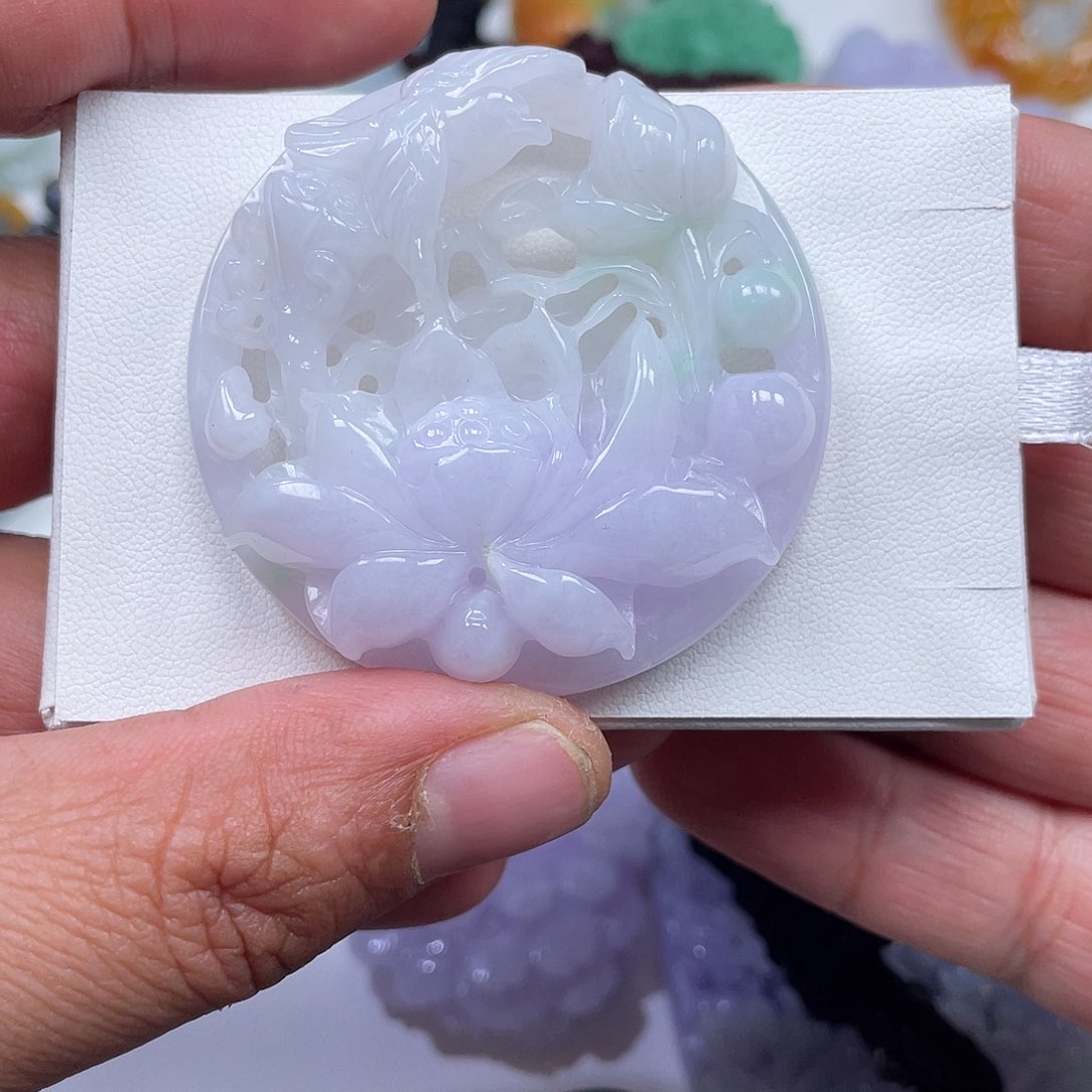 颈饰未镶嵌翡翠翡玉缘翡翠