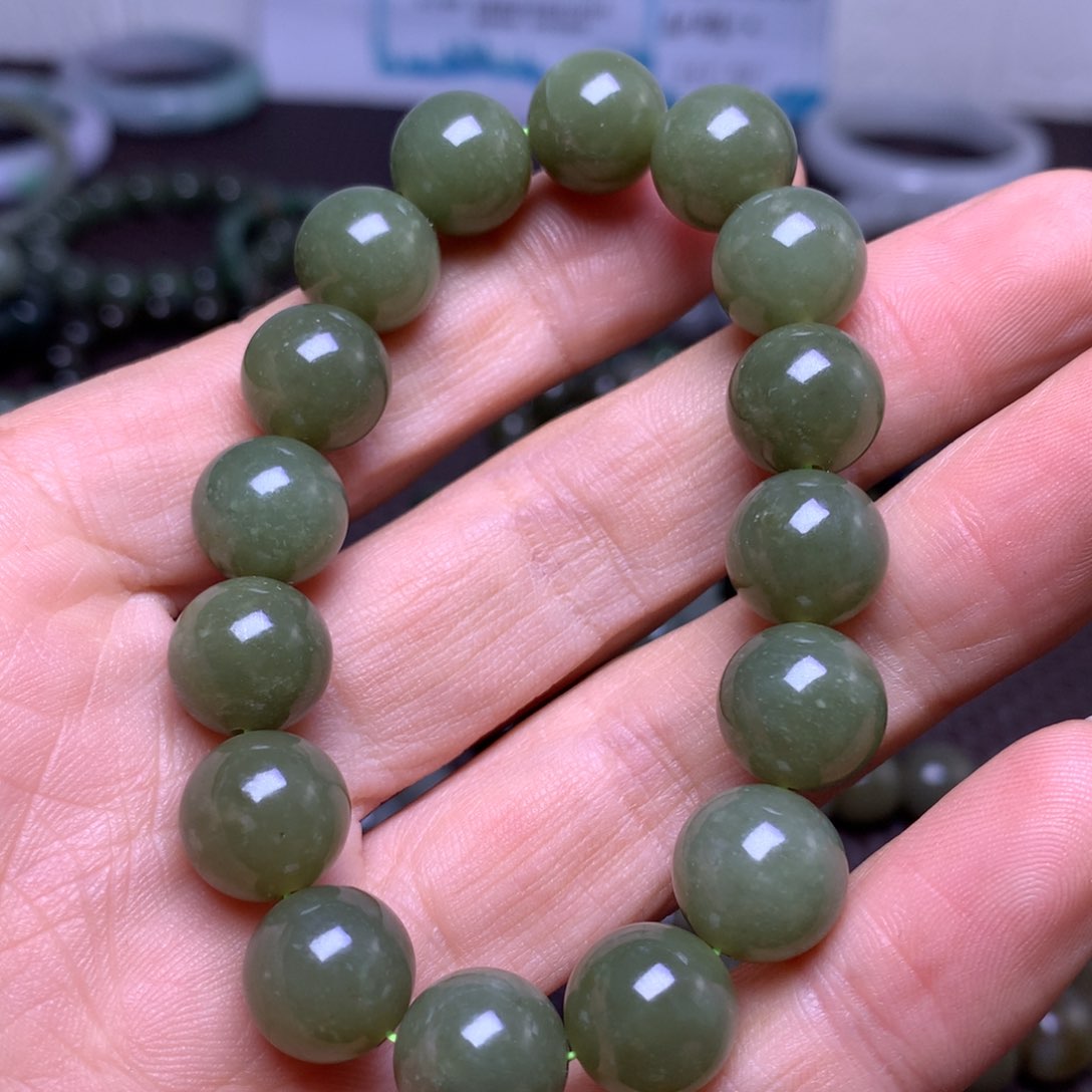 未镶嵌手串和田玉