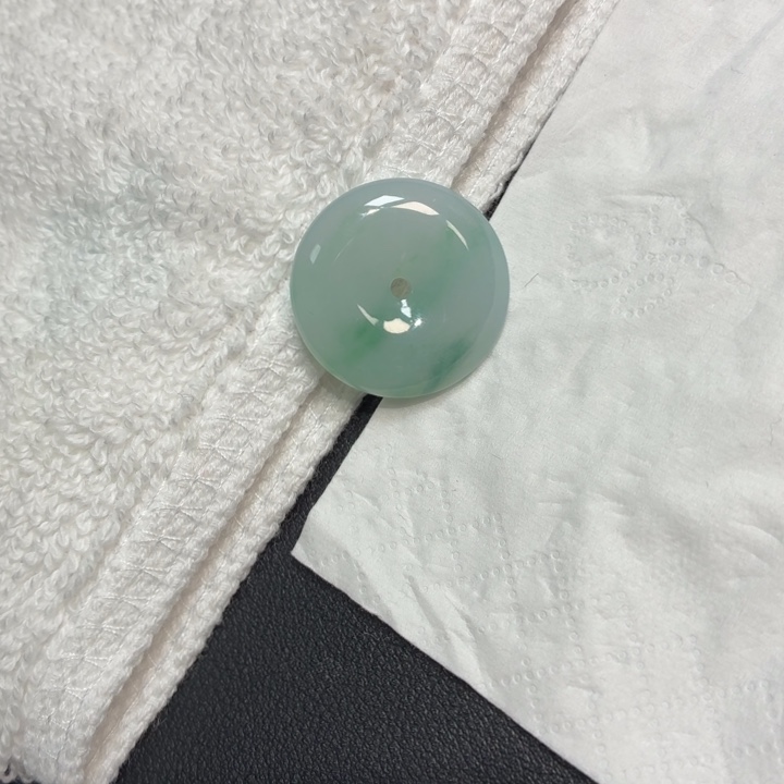 翡翠未镶嵌颈饰翡翠天然A货平安扣